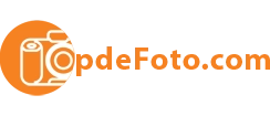 OpdeFoto.com logo